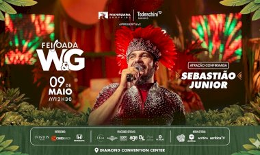Sebastião Júnior é confirmado como nova atração da Feijoada W&G 2026 em Manaus