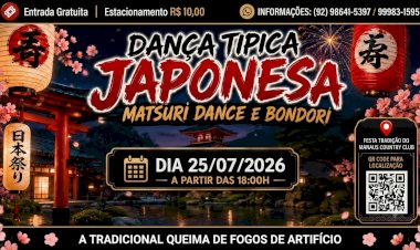 Festa da Tradição Japonesa reúne dança, gastronomia e cultura no Manaus Country Club