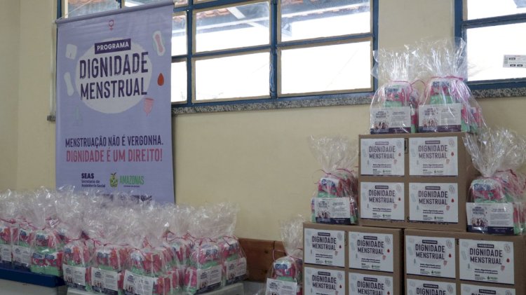 Dignidade Menstrual: Programa entrega mais de 82 mil absorventes para meninas e mulheres em 2025