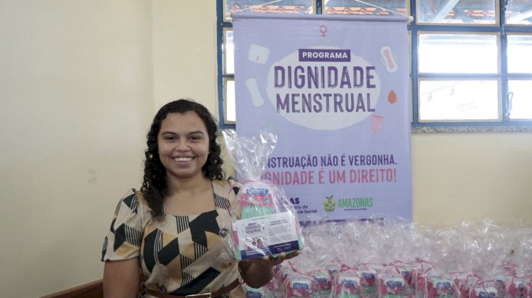 Dignidade Menstrual: Programa entrega mais de 82 mil absorventes para meninas e mulheres em 2025