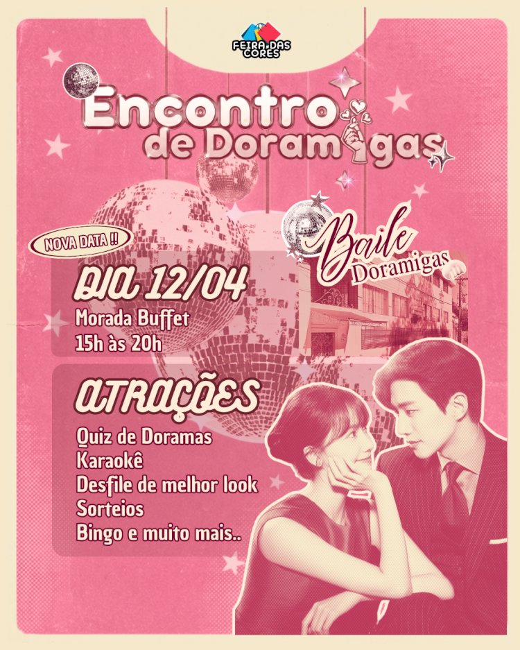 Manaus recebe a 7ª edição do Encontro de Doramigas no dia 12 de abril